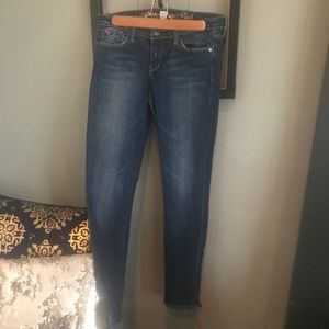 Abercrombie and Fitch skinny denim with zipper